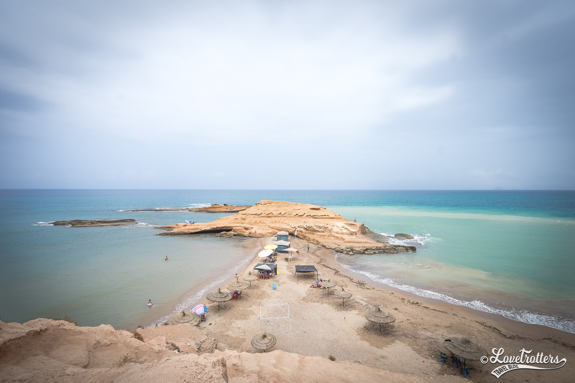 Les plus belles plages sauvages du Maroc : Plage Sid el Bachir Ã  saidia